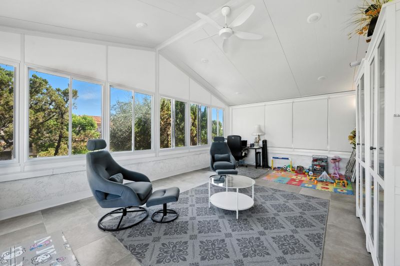 Contemporary Sunroom Interior